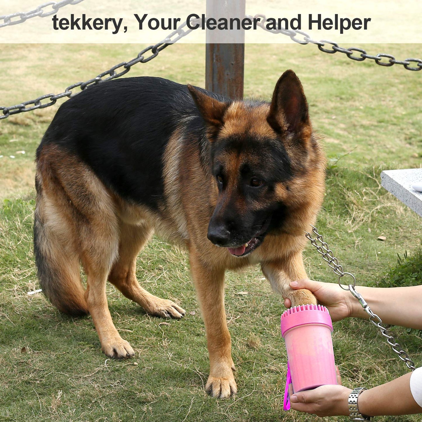 Dog Paw Cleaner Dog Brush Dog Grooming Portable Dog Paw Foot Washing Cup for Cats and Dogs